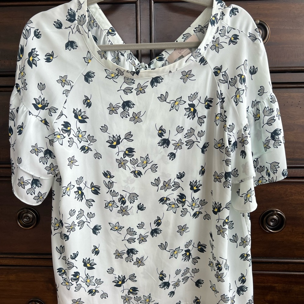 Loft 3/4 Sleeve Blouse